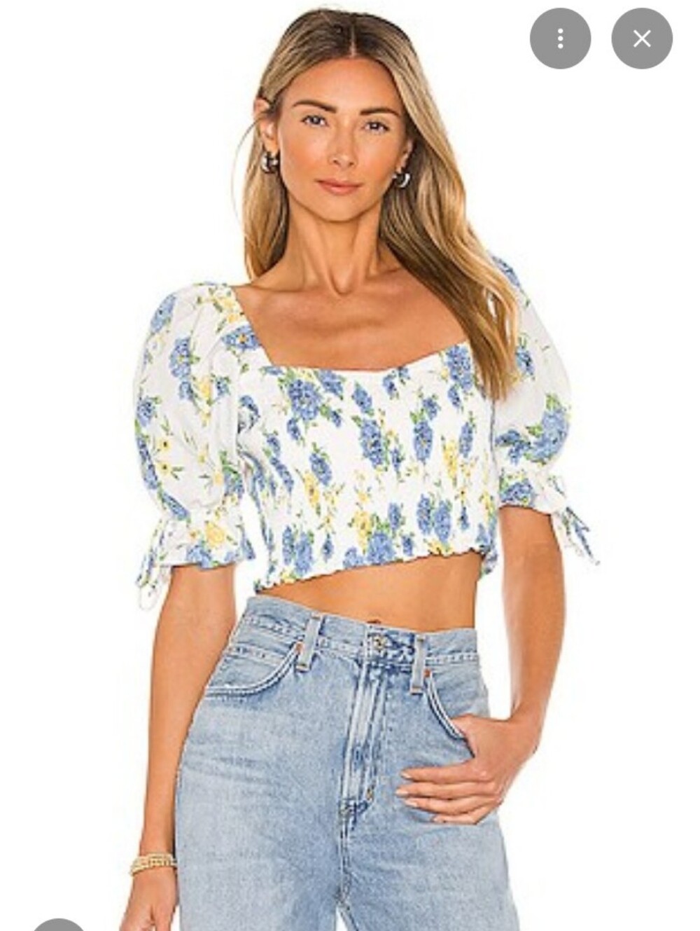Faithful The Brand Palmora Top In Velma Floral